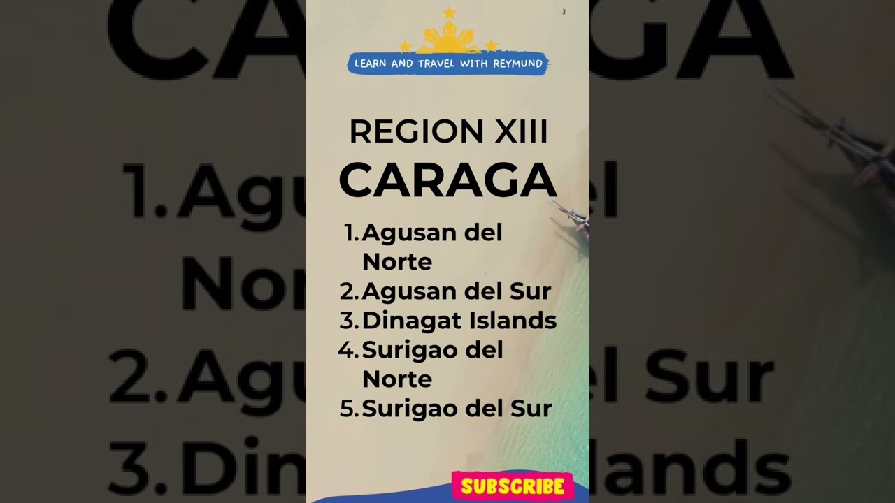 Регион 13&nbsp;&mdash; Регион КАРАГА #CARAGA #CaragaRegion #Region1