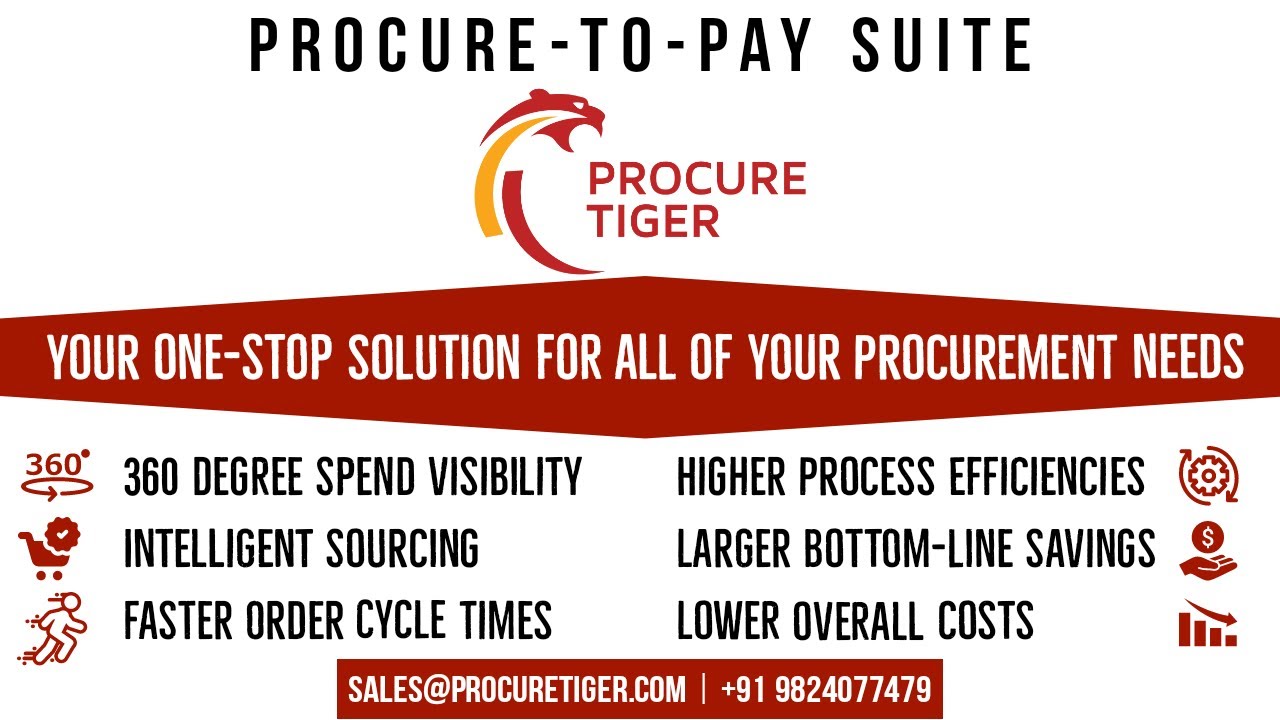 ProcureTiger Procure-To-Pay (P2P) Solution Demo Video