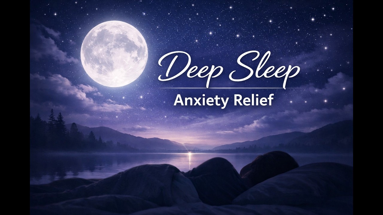 10 Hours Deep Sleep Music 🌙 Anxiety Relief & Stress Healing (Fall Asleep Fast)