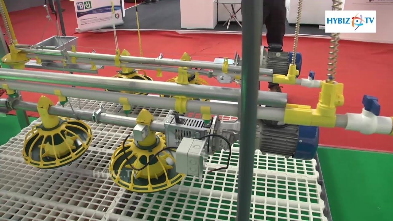 Valco |  poultry Pan Feeding Systems At Poultry India 2015