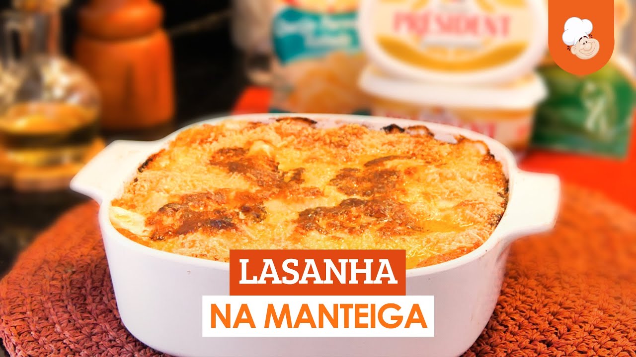 Lasanha na manteiga — Receitas TudoGostoso