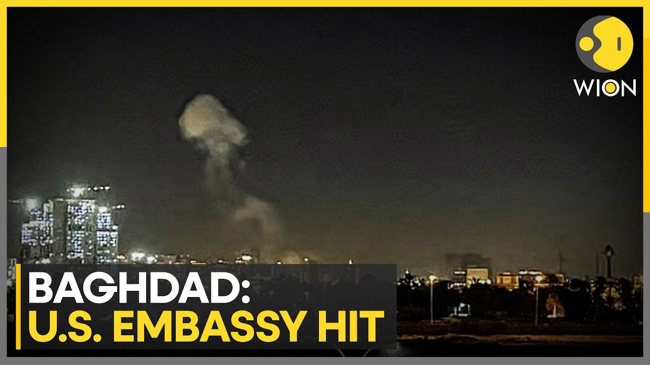 Iran Strikes Back: US Embassy Hit In Baghdad As Iran-Backed Militias Launch Attacks | WION