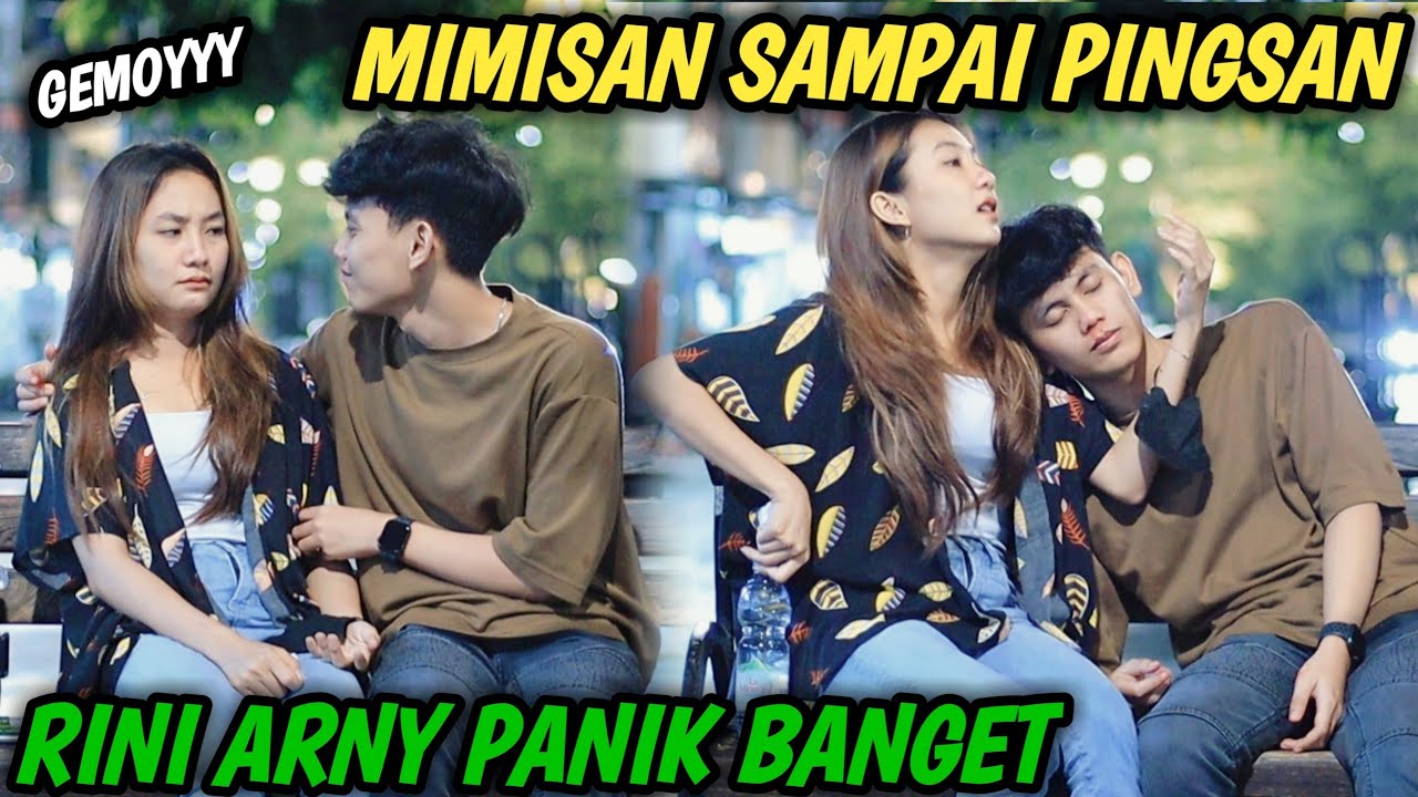 PRANK MIMISAN KE RINI ARNY AUTO PANIK BIKIN SEDIH