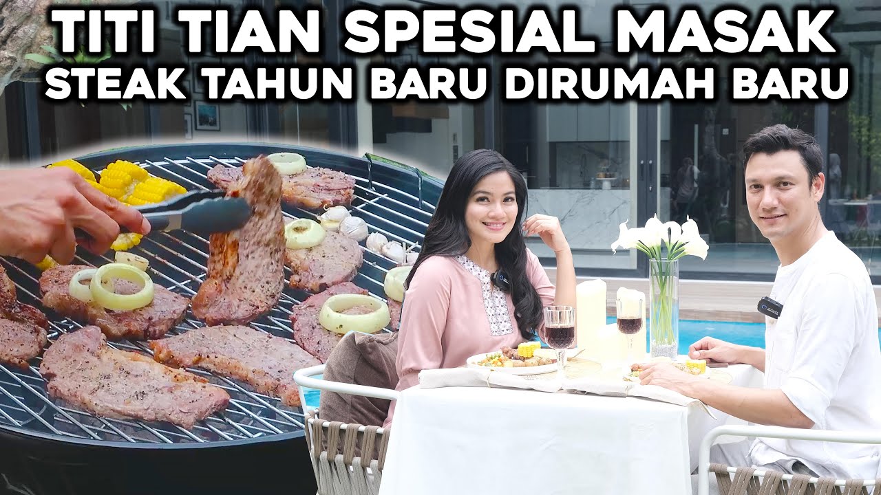 TITI TIAN SPESIAL BBQ OUTDOOR DI RUMAH BARU