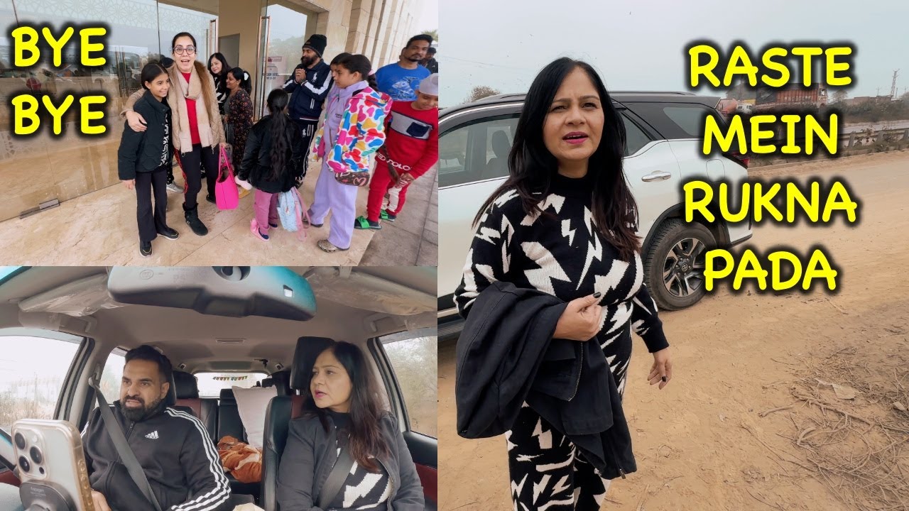 Raste Mein Rukna Pada and Back to Home with Brody Bunny | Jaipur Trip 2024