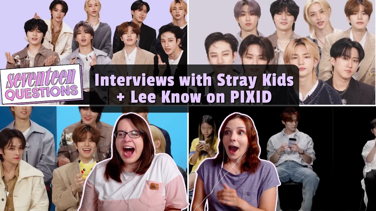 Stray Kids Interviews: ELLE, Seventeen & GQ + Lee Know on PIXID Reaction