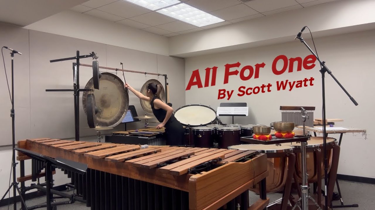 All For One - Scott A. Wyatt, Performed by Candy Guoer Pang, Percussion