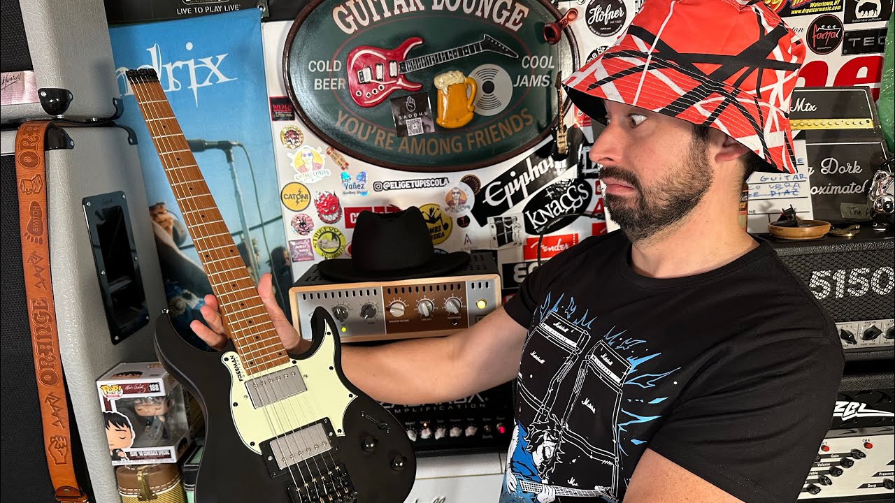 Guitarra eléctrica Freeman HG10 Headless