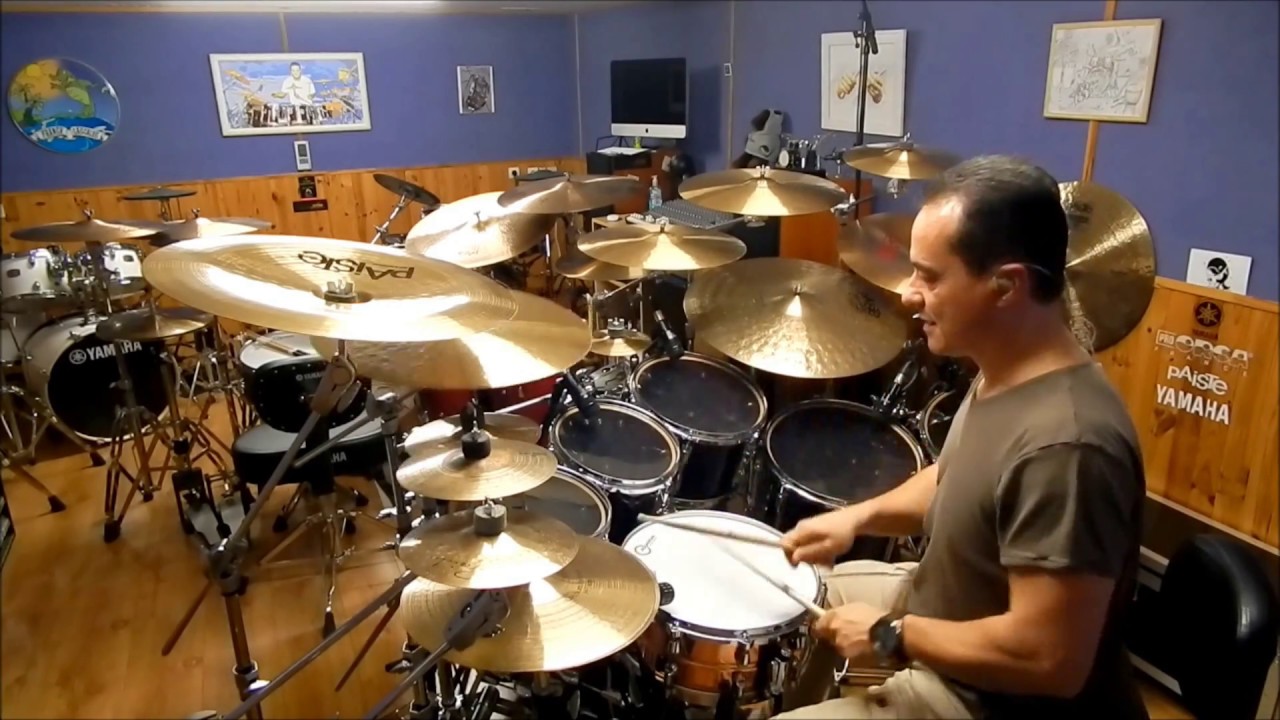 Il suffira d'un signe, JJ Goldman,  Drum cover, Franck Cascalès :-)