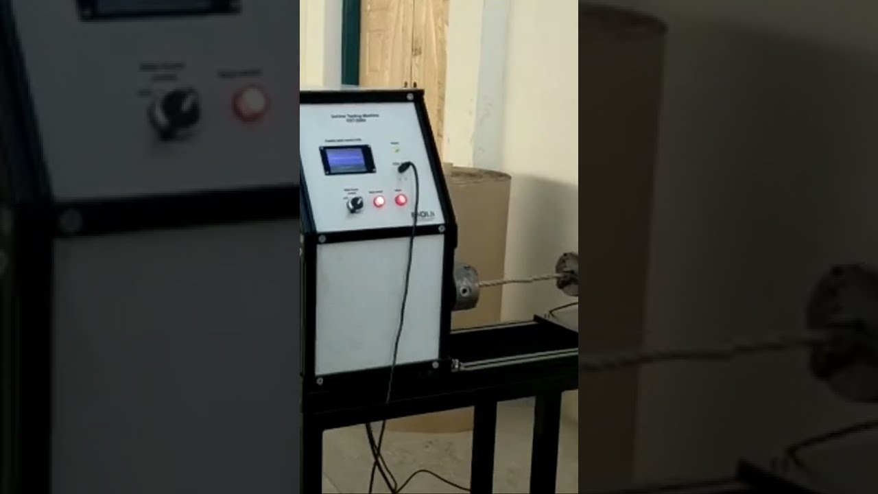 ESOLS Motorized Torsion Testing Machine with DAQ software and LCD Control. #shorts