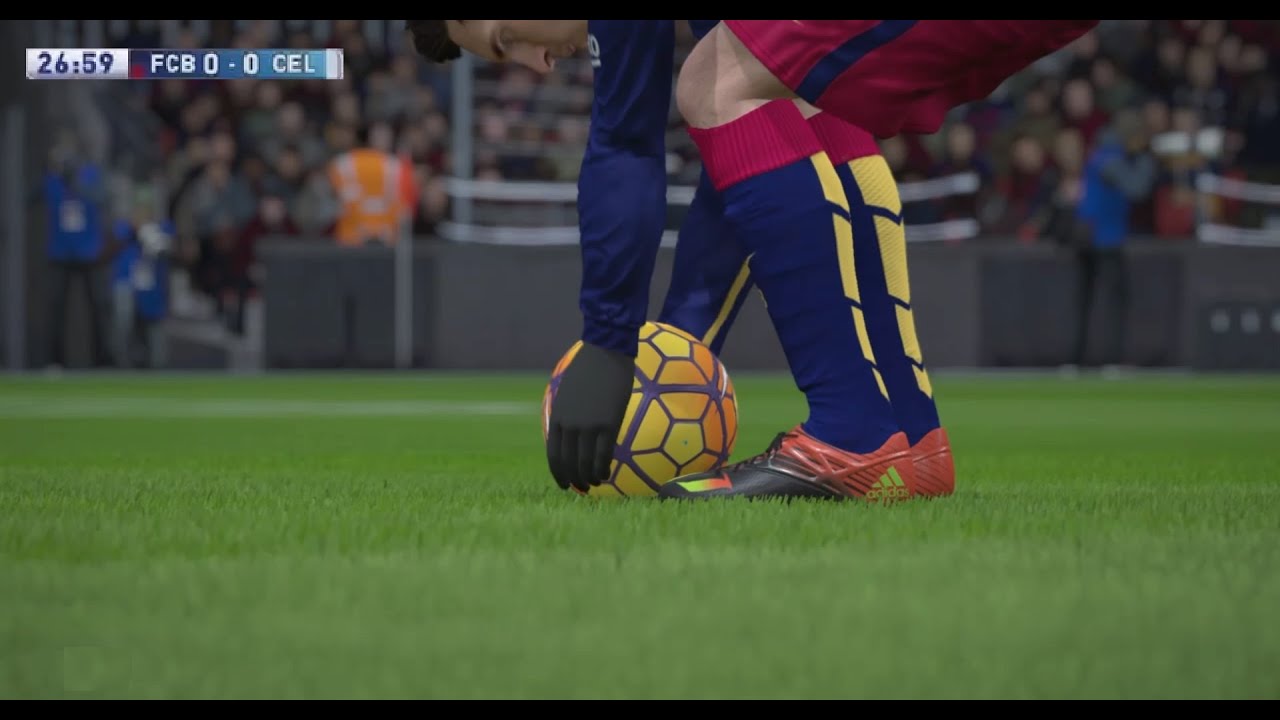 Leo Messi terrific Free Kick vs Celta Vigo (Home) - Fifa 16 Remake by Pirelli7