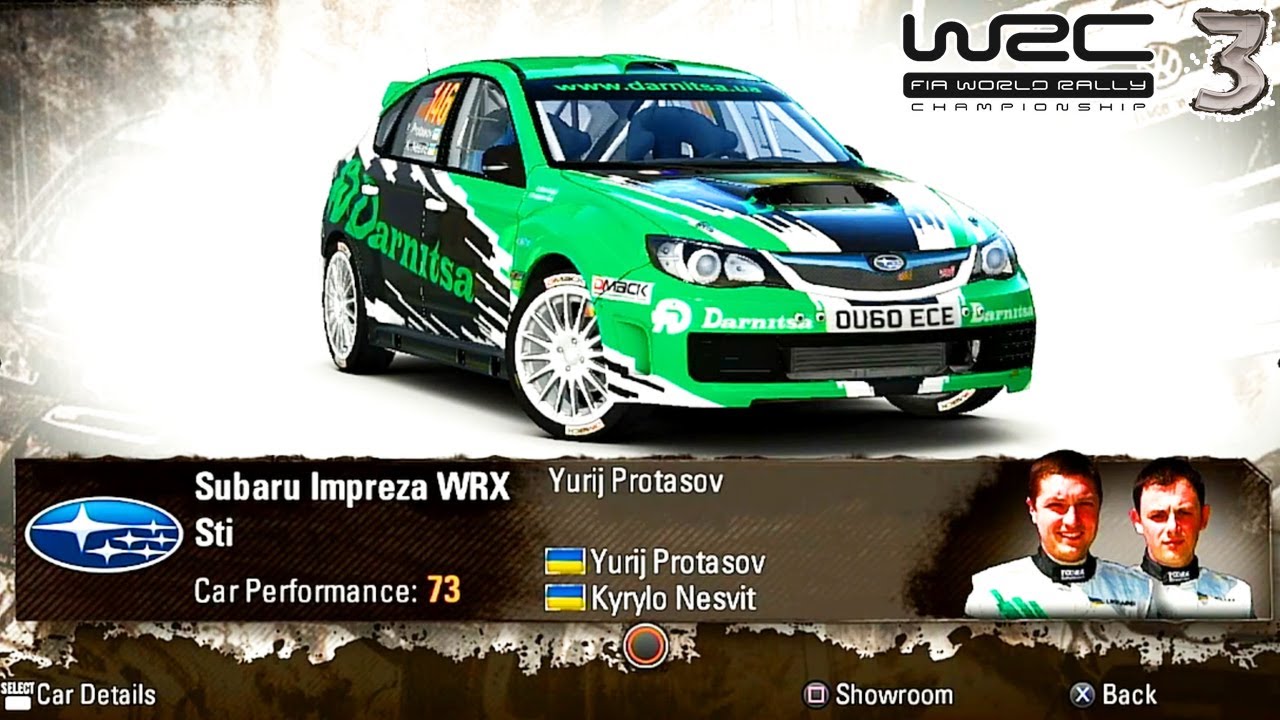 WRC 3 | Subaru Impreza WRX Sti | Yurij Protasov | Acropolis Rally 