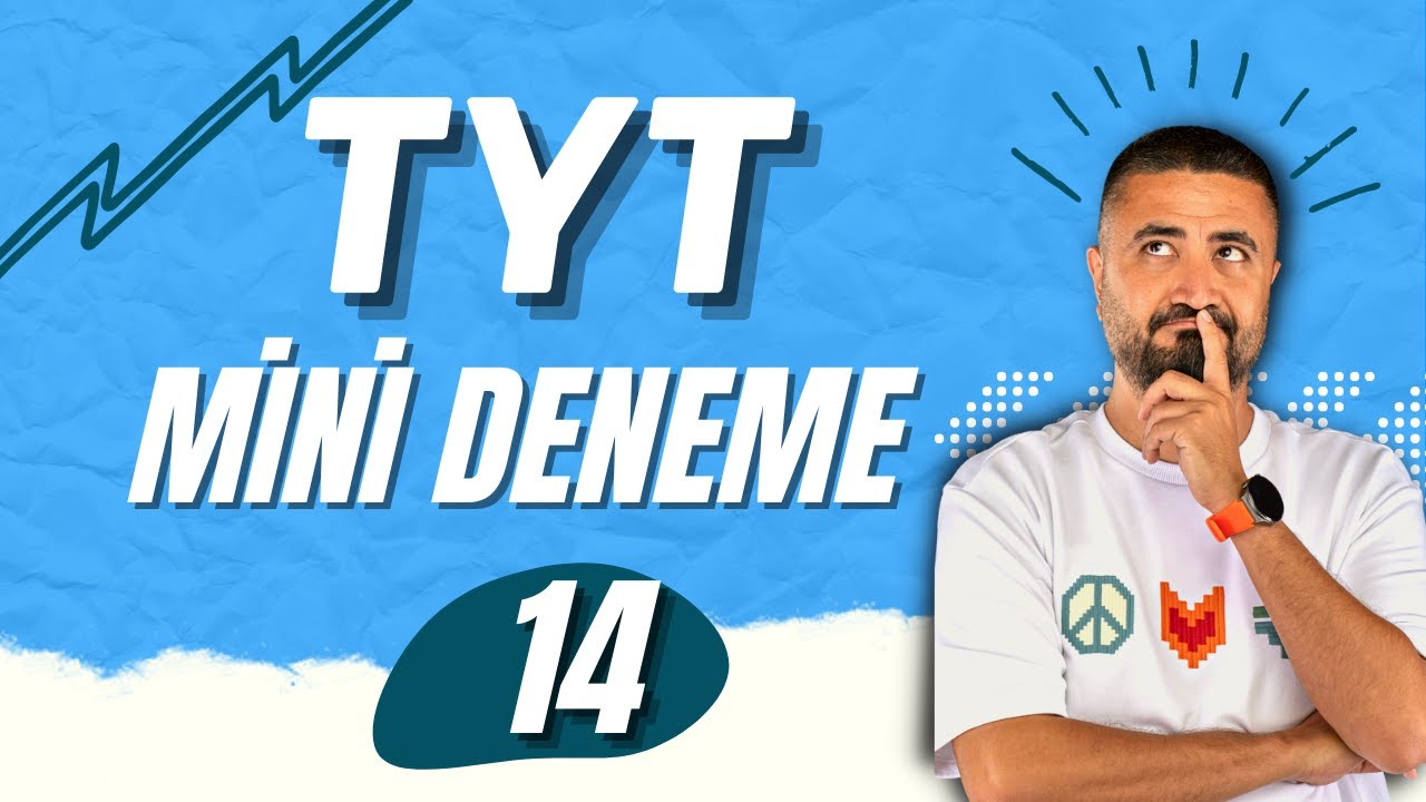 TYT MİNİ DENEME 14 | Rehber Matematik