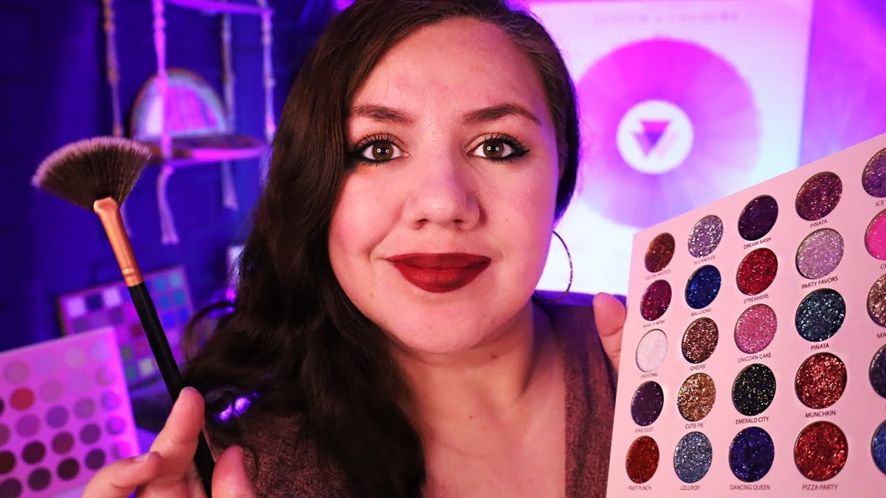 ASMR Vendedora de Maquillaje GLAMOROSO te Maquilla Roleplay / ASMR Español / Murmullo Latino