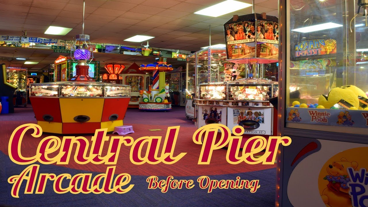 Central Pier Arcade Tour ( while closed )