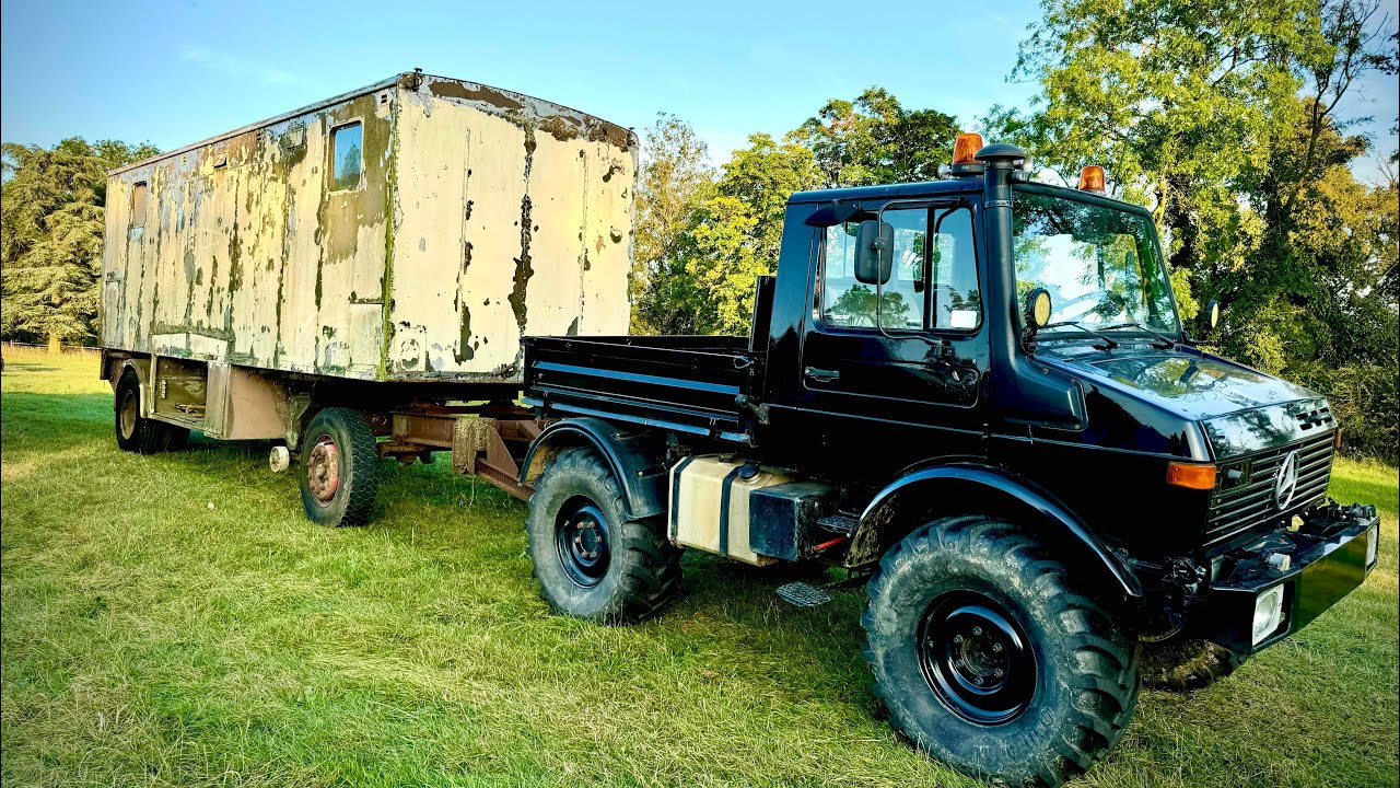 Ex-Military Radio Trailer Becomes a Charming Off-Grid Camper