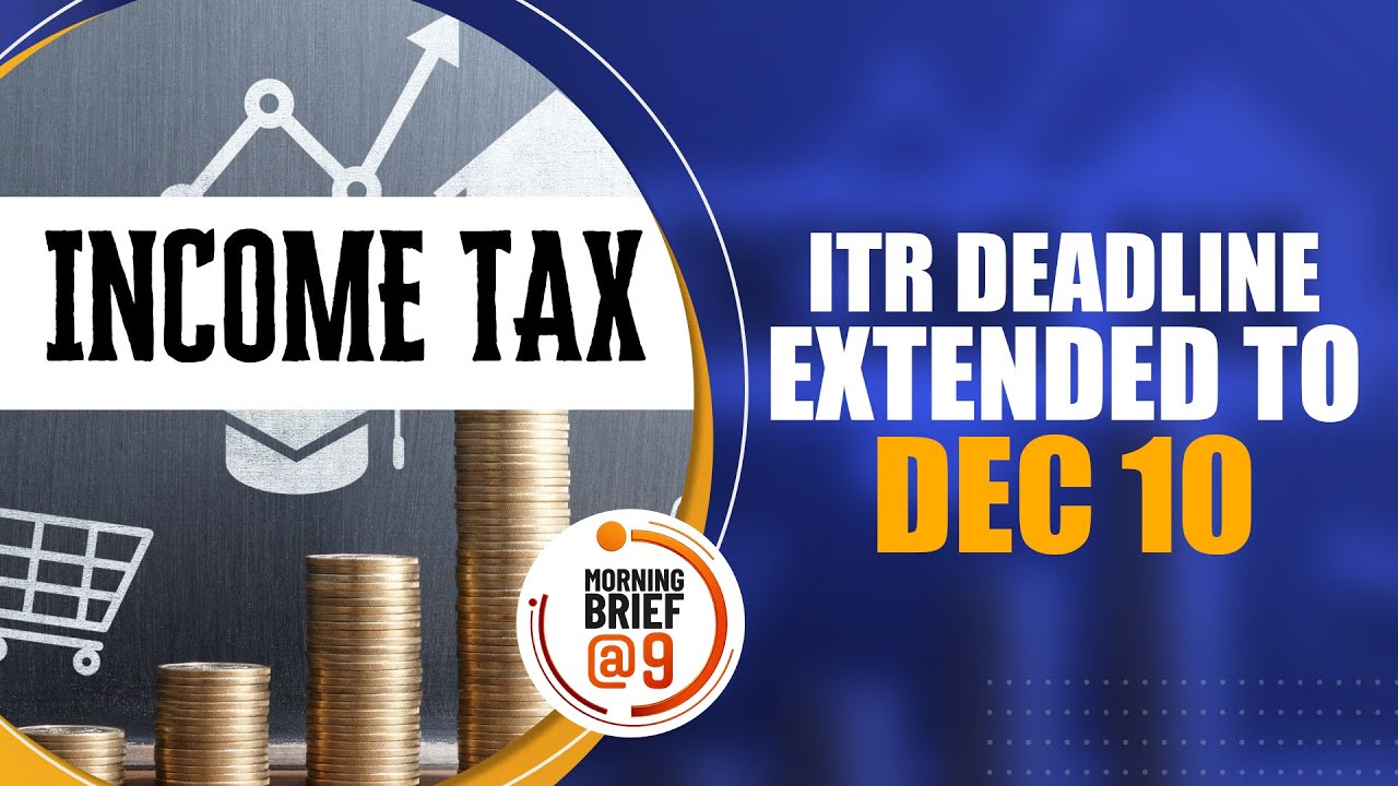 Corporate ITR Deadline Extended to Dec 10 | New CBDT Update Explained | Tax Filing | News9