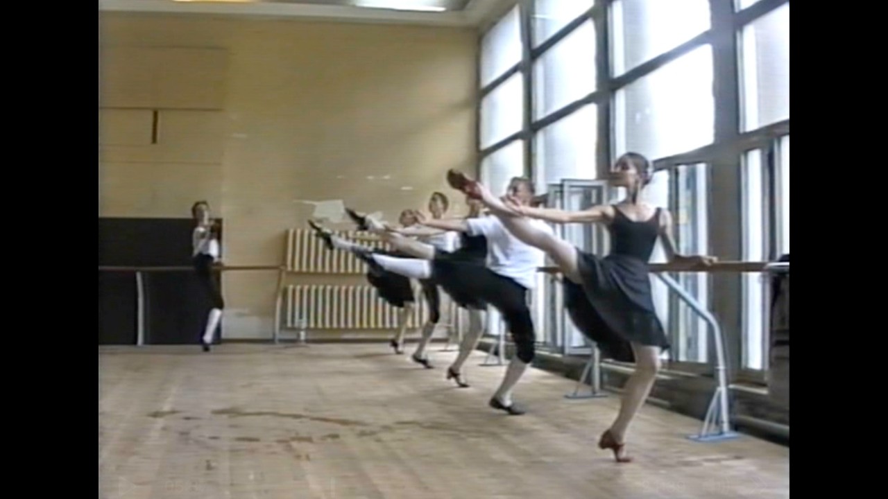Folk Dance Class in Kyiv State Ballet School. Class of Larisa Obovska