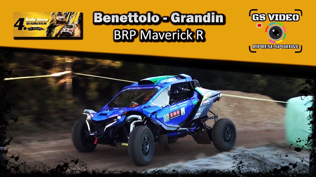 4. Rally Show Quadruvium 2025 | Riccardo Benettolo - Alessandro Grandin | BRP Maverick R