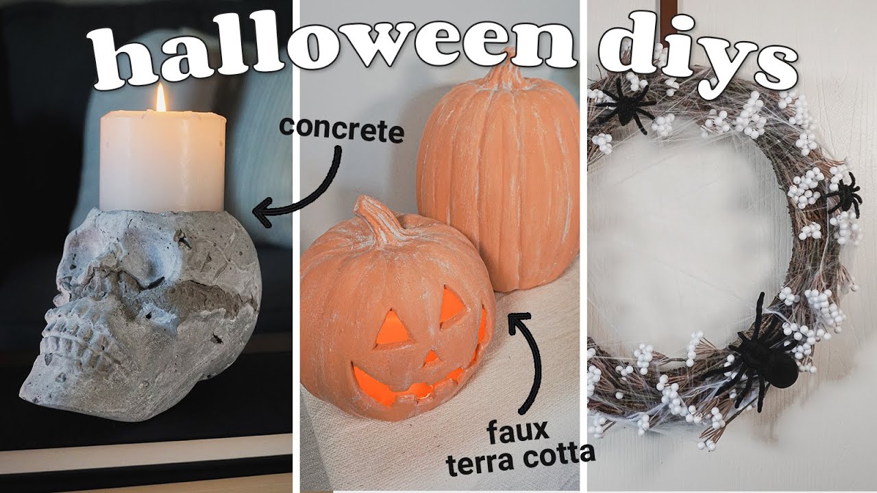 DIY Halloween decor you'll actually WANT to make 🎃 Simple, neutral and not-so-spooky ideas