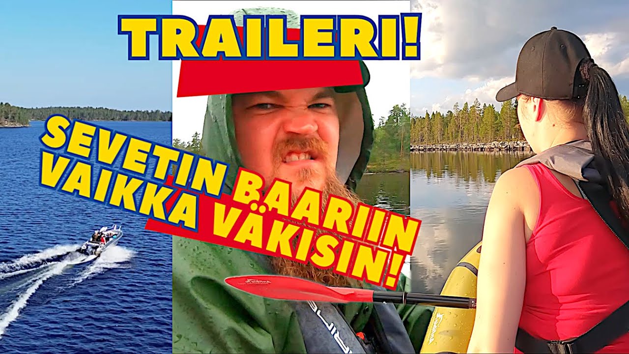 (Traileri) Sevetin Baariin vaikka v&auml;kisin! Veskoniemest&auml; Suolisj&auml;rvelle Inarilla ja siit&auml; yli!