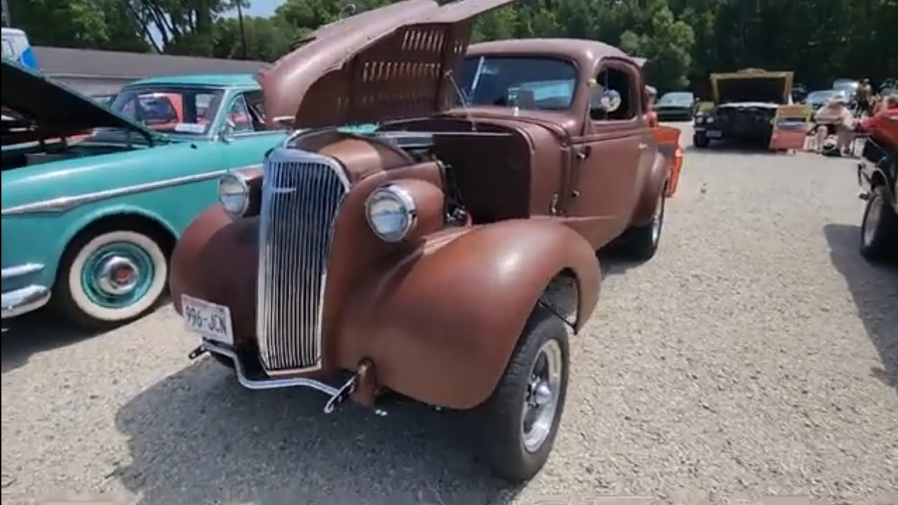 THIS 1937 CHEVY COUPE IS CRAZY COOL