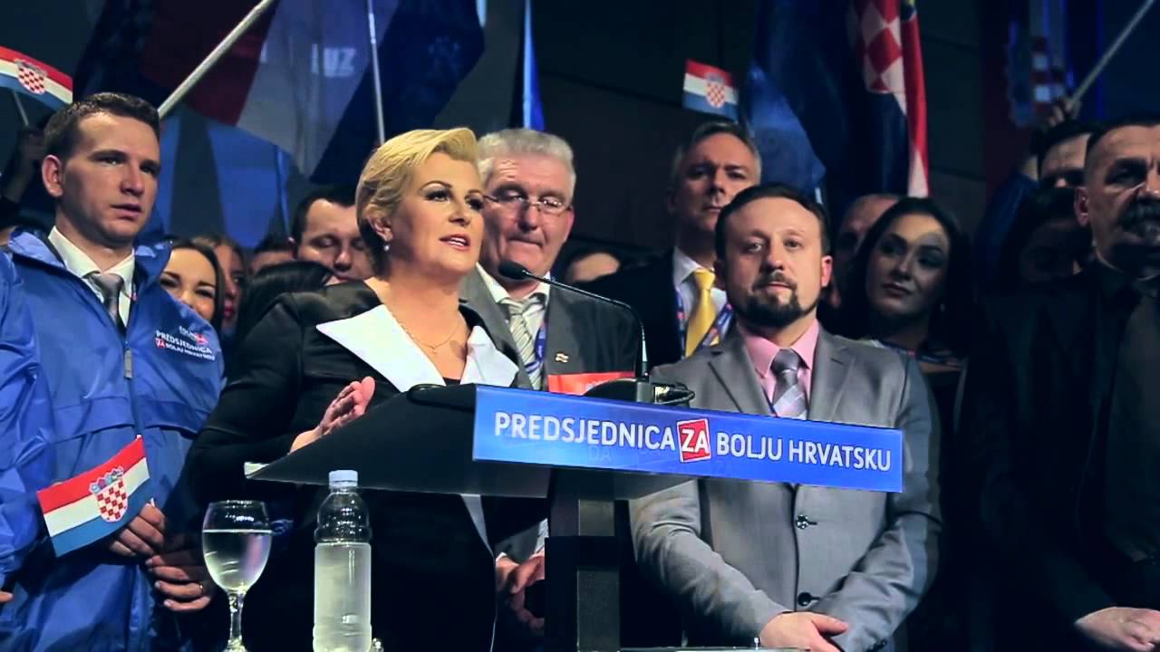 Noć pobjede - Republika Hrvatska dobila prvu predsjednicu - Kolinda Grabar-Kitarović