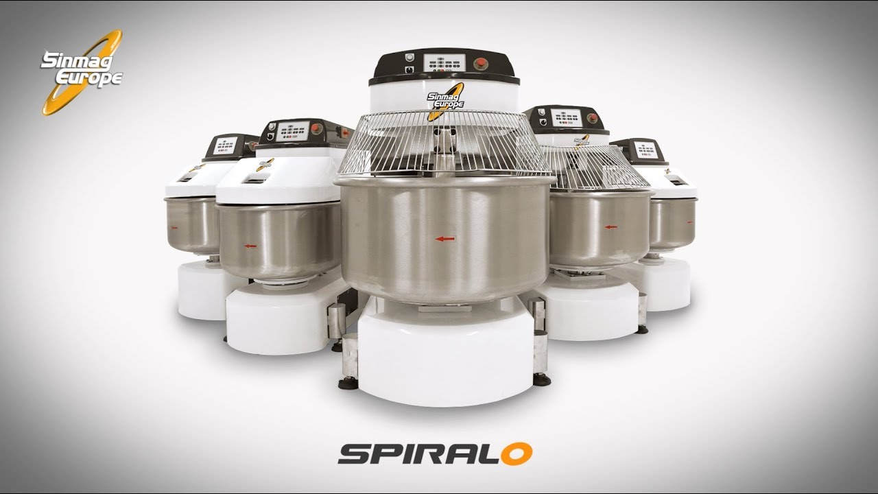Spiraalkneder | Deegkneder | Spiralo | Brood- en Bakkerijmachines | Sinmag Europe
