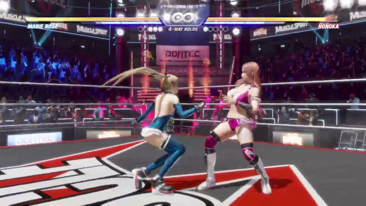 DEAD OR ALIVE 6 Marie Rose vs Honoka
