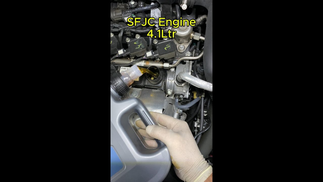 Ford Fiesta MK8 oil change DIY 1.0 Ecoboost SFJC Ölwechsel Fiesta 8
