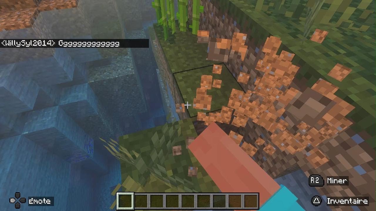 Je joue a Minecraft