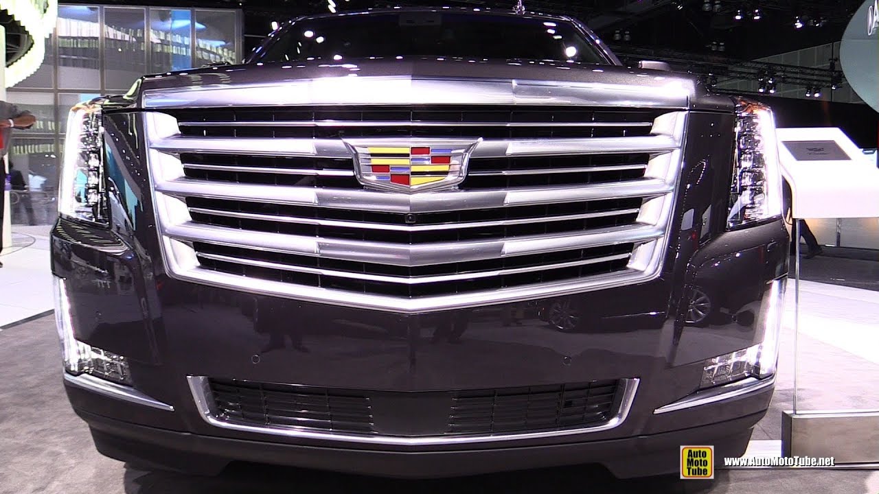 2018 Cadillac Escalade - Exterior and Interior Walkaround - 2017 LA Auto Show