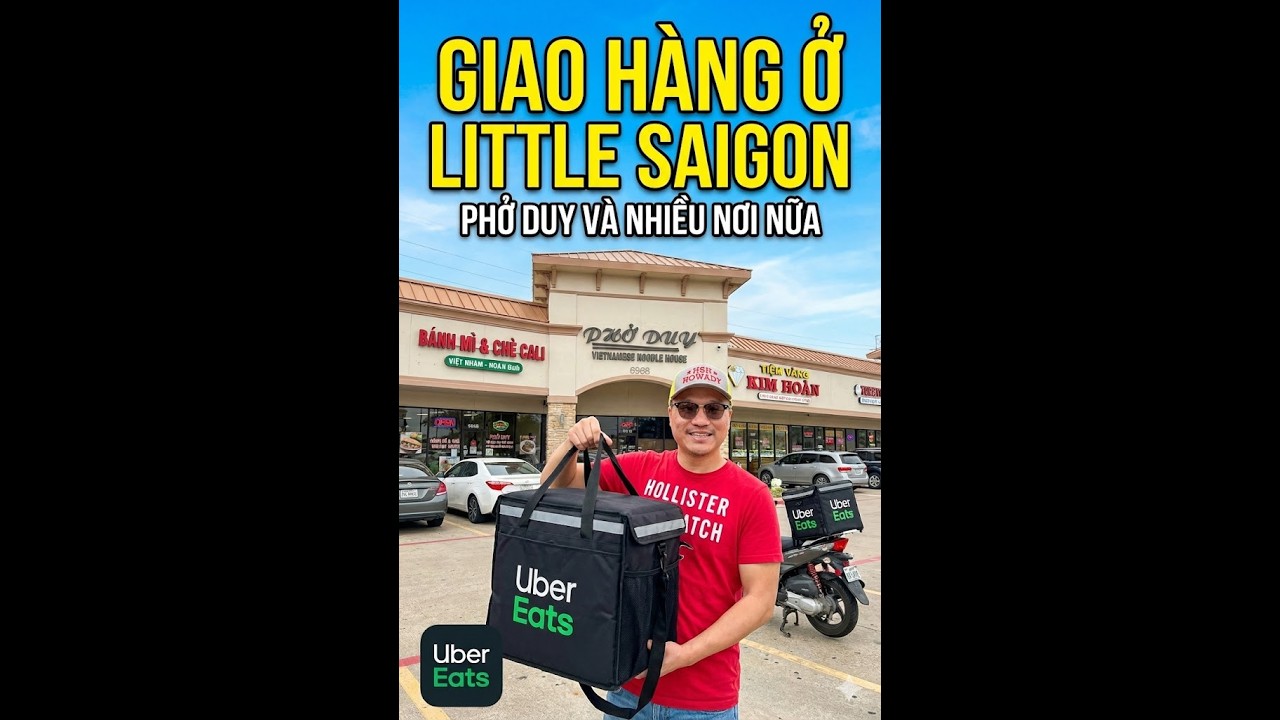 Chạy đơn Little Saigon: Pickup Phở Duy & more (một ngày của Howard)