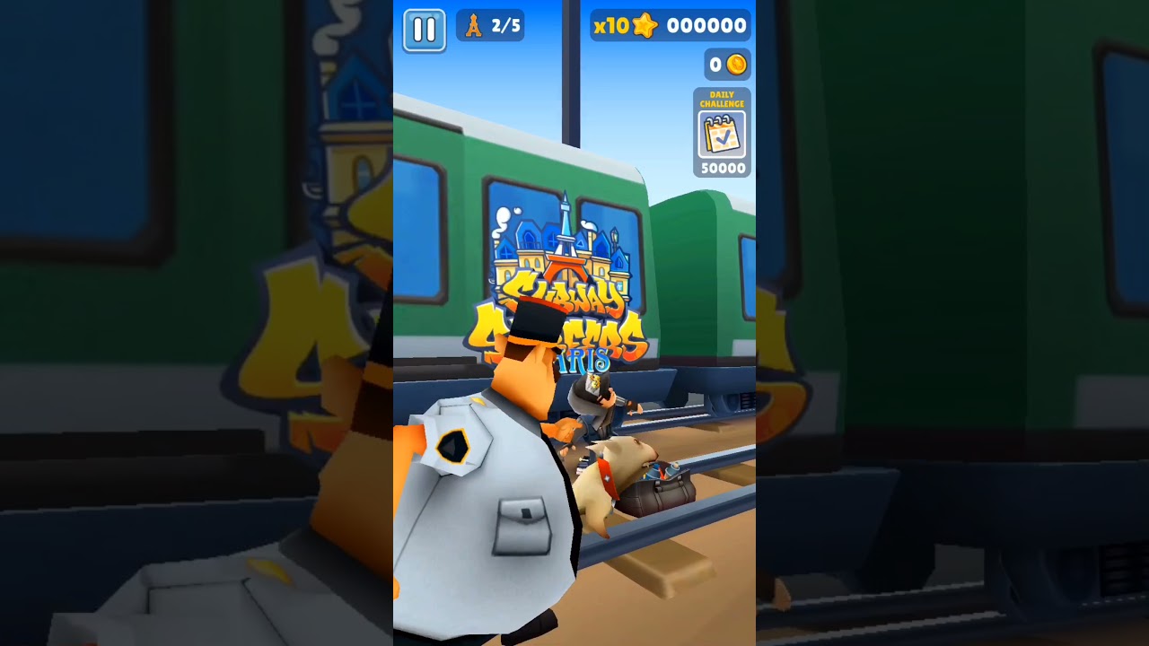 Subway surfer speed run