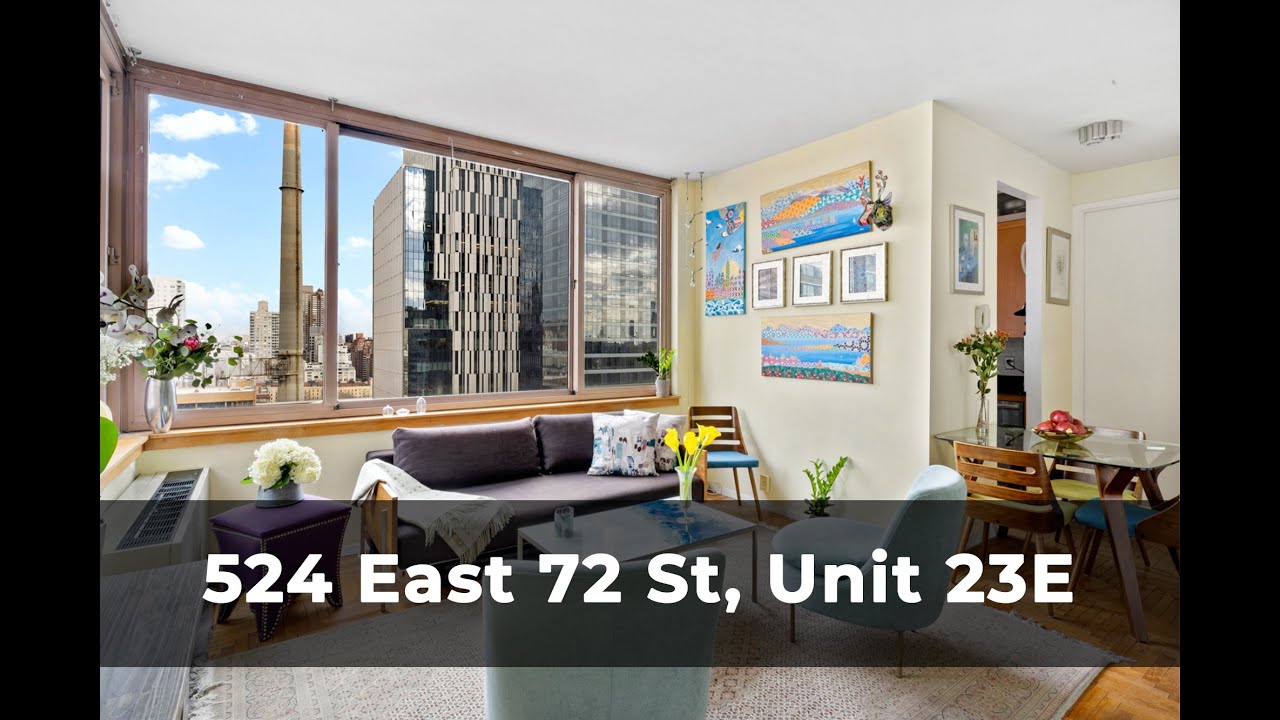 524 East 72nd St 23E at The Belaire, bright apartment in Upper East Side!