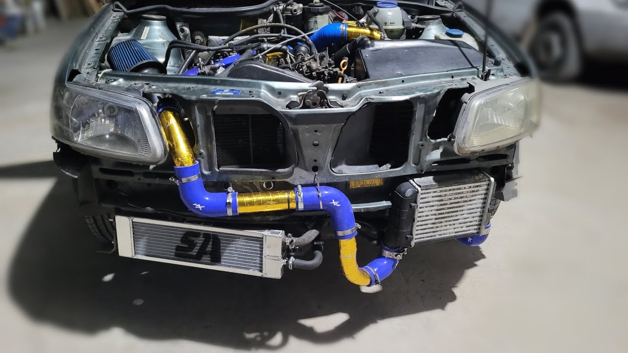 VW gol power turbo diesel 1.9 TD .ADAPTACIÓN INTERCOOLER    #vwgol #turbodiesel #vwgolturbo