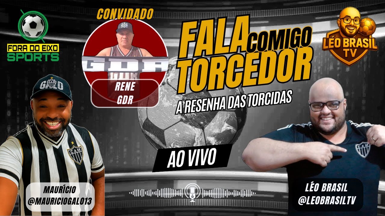 FALA COMIGO TORCEDOR | REPERCUTINDO AMÉRICA X ATLÉTICO | CONVIDADO RENÊ DA GDR