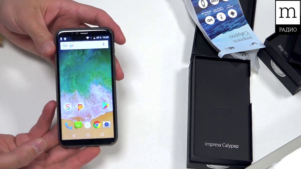 iPhone X для бедных. Краткий обзор Vertex Impress Calypso