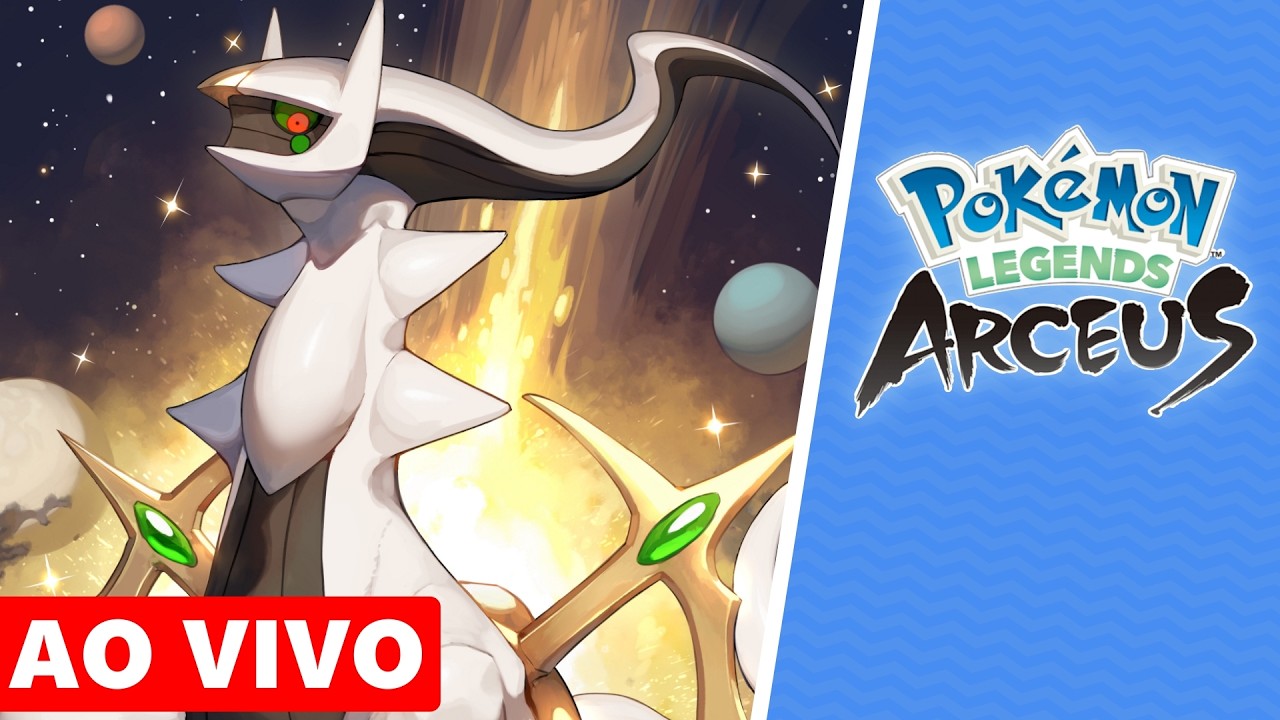 BORA PRO PÓS GAME! Pokémon Legends Arceus AO VIVO!