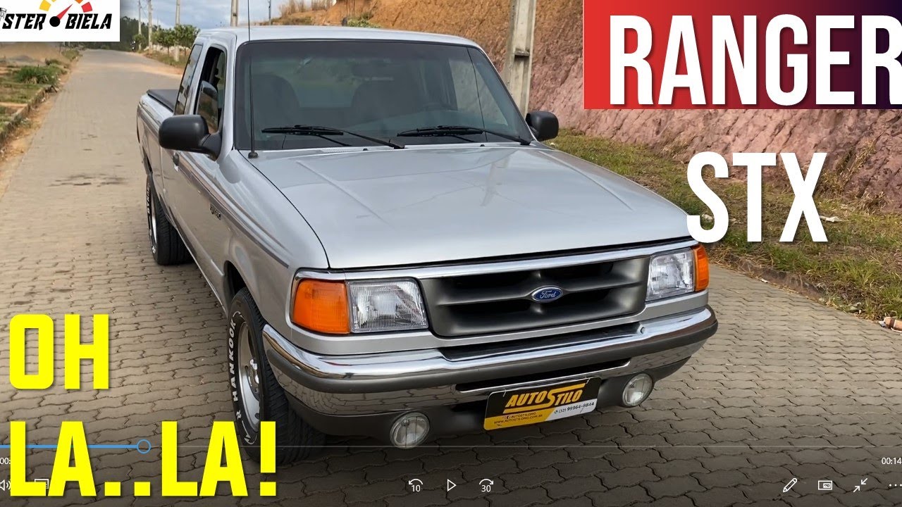 Ford Ranger STX CE 4.0 V6 (1997): Bela e Rara com um motor incrível...Confira!
