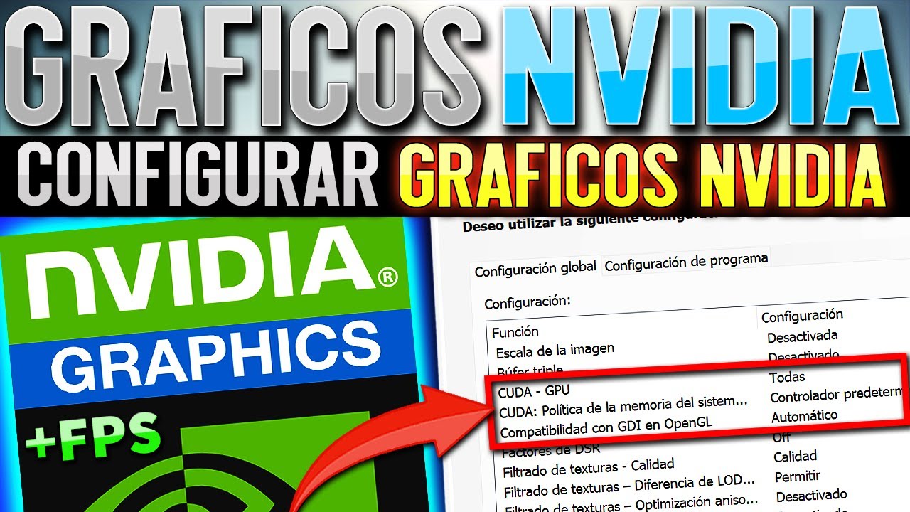 Como OPTIMIZAR el PANEL de Control NVIDIA (+FPS) - LA MEJOR CONFIGURACI&Oacute;N 2026