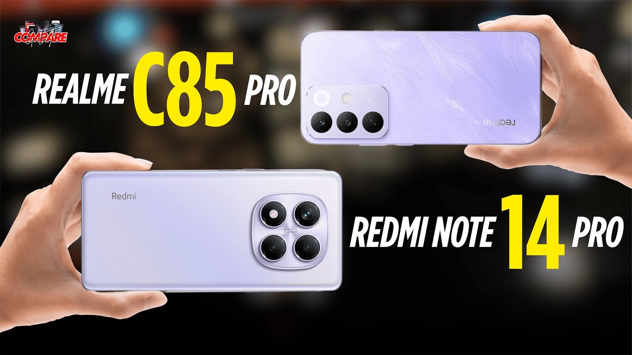 Redmi Note 14 PRO vs Realme C85 PRO | Detailed Comparison | Which One is REALLY FAST??