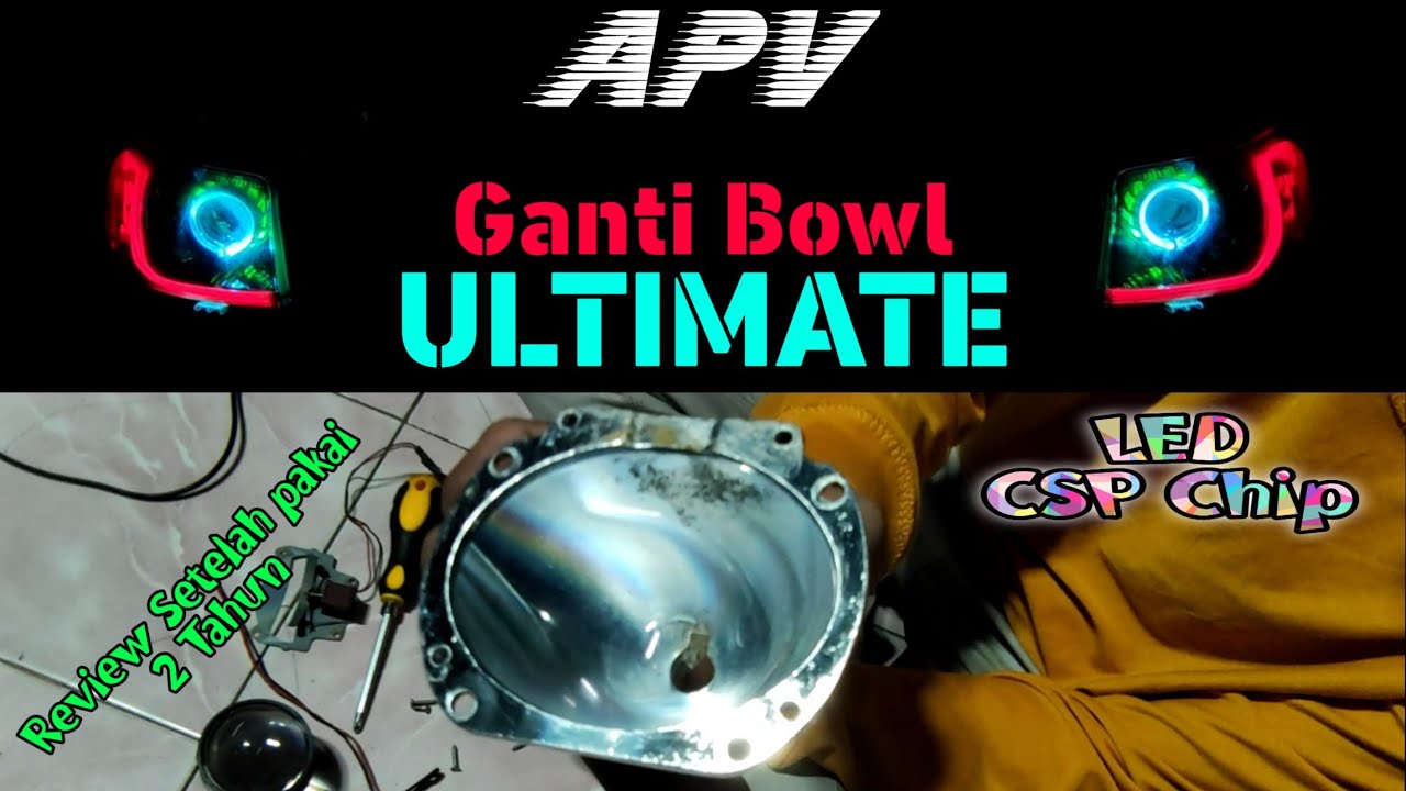 Ganti Mangkok Projie Ultimate CSP chip  |  APV Mega Carry AC/PS