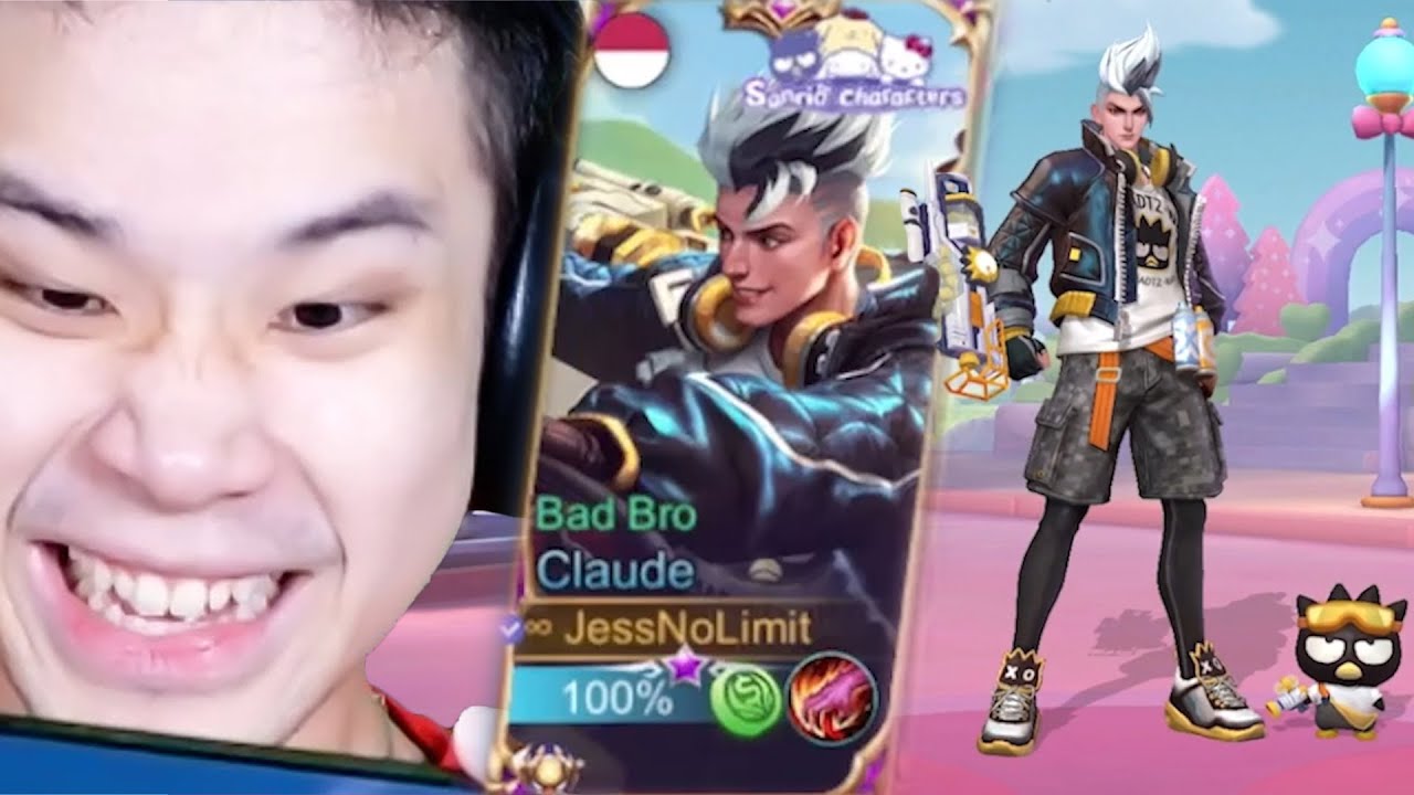 Skin Hello Kitty Claude Rp3,000,000 - Mobile Legends