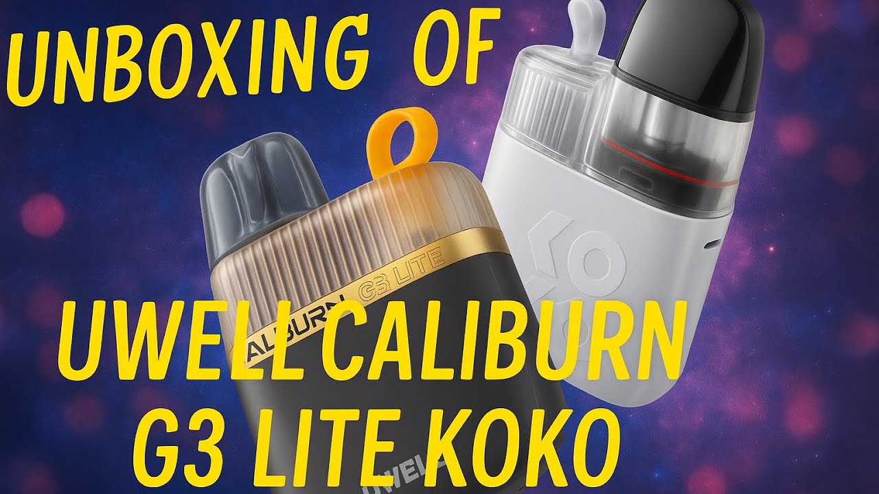 UWELL CALIBURN G3 LITE KOKO UNBOXING &ndash; SMALL BUT POWERFUL!