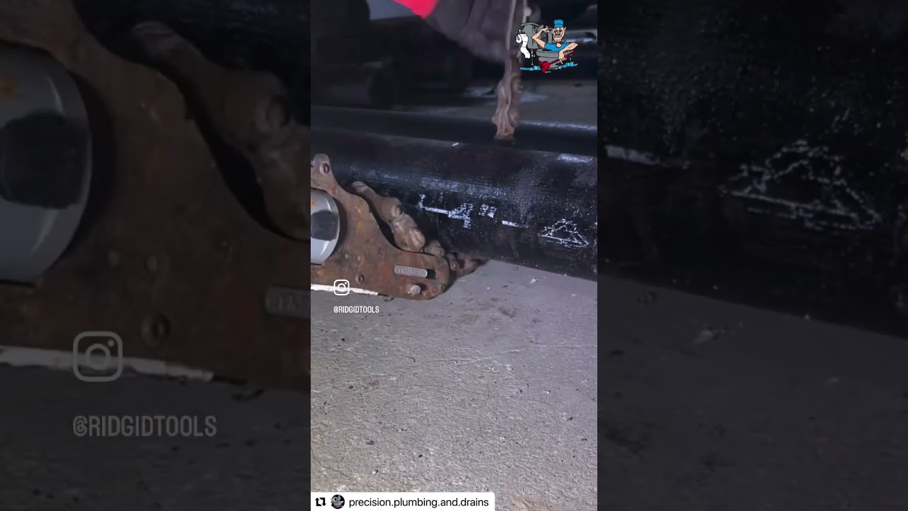 Cut cast iron in seconds with the RIDGID Press Snap Soil Pipe Cutter!