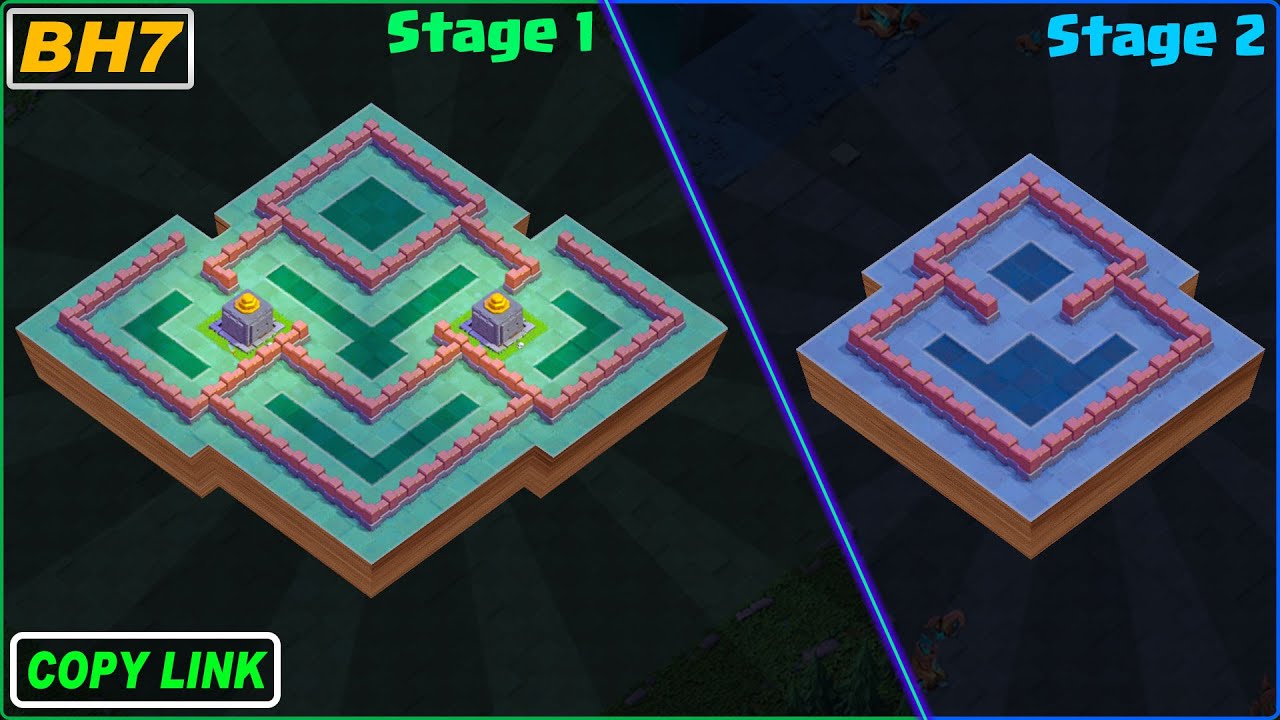 NEW BEST!! BH7 Base (2 Stage) 2025 COPY Link | Builder Hall 7 Base | Clash of Clans