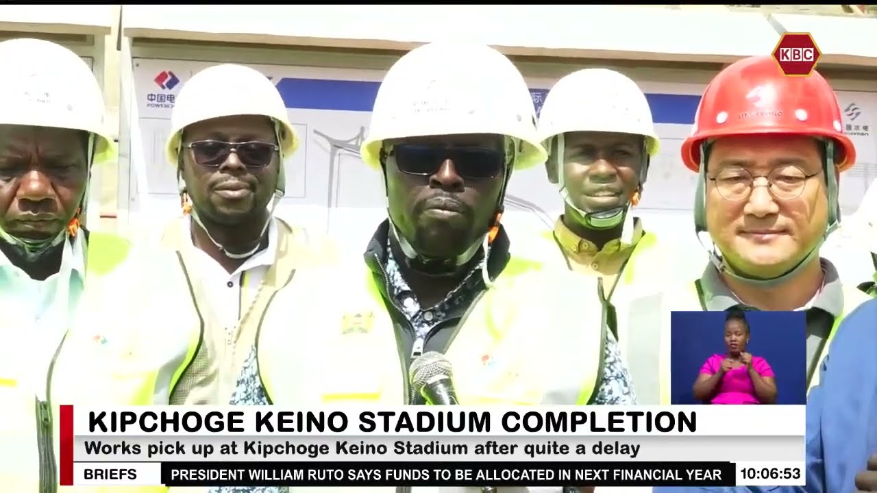 Construction of Kipchoge Keino Stadium in Eldoret gains momentum