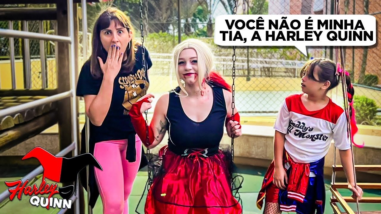 A IRMÃ MALVADA DA ARLEQUINA NÃO QUER MAIS A ROUPA DELA E JOGOU FORA - COMPREI UMA NOVA ♣