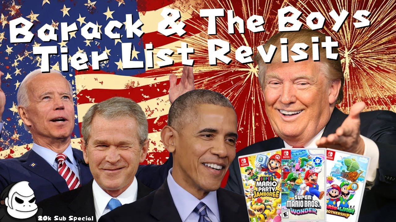 US Presidents Rank MORE Mario Games & Nintendo Consoles [20k Special]